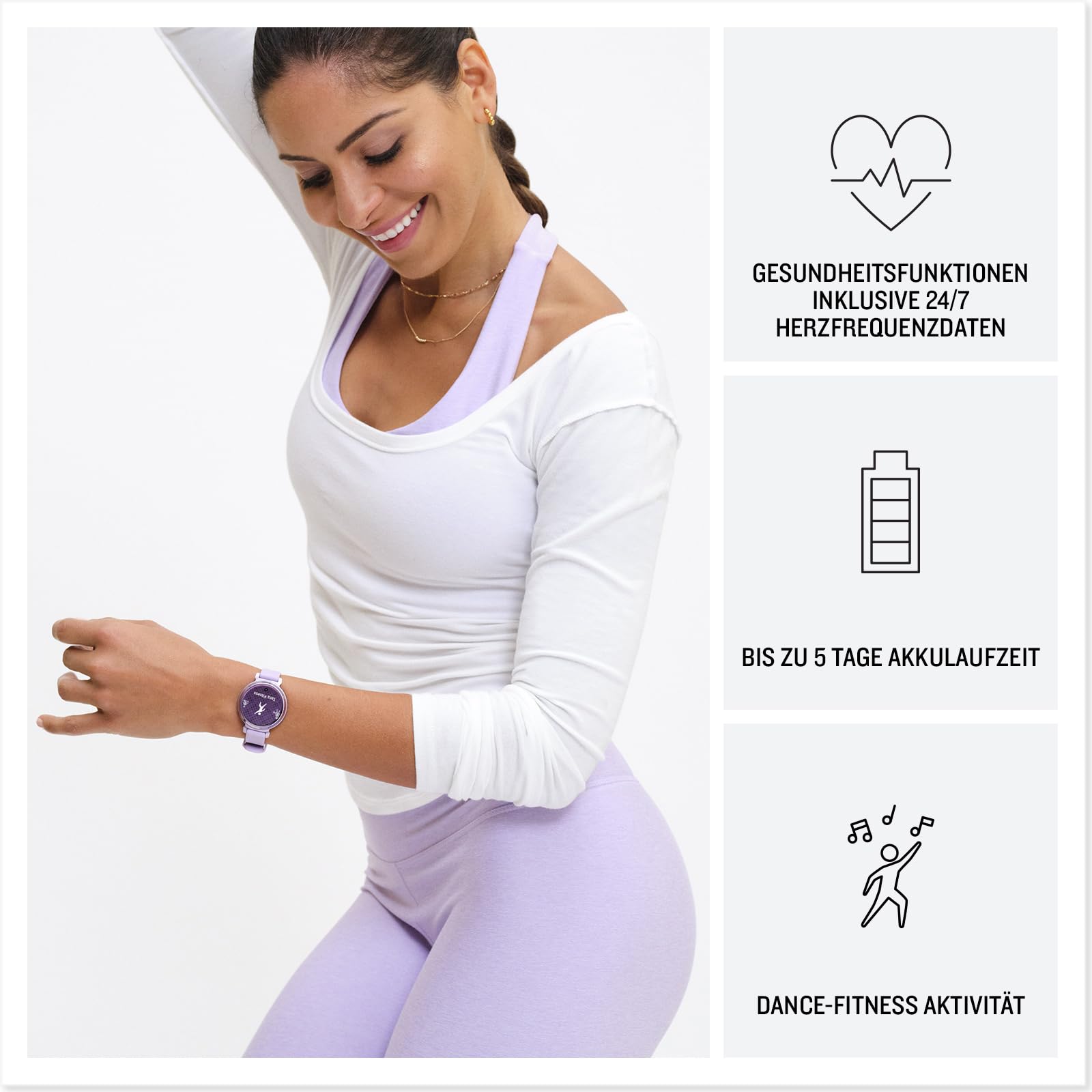 Garmin Lily 2 35mm Fashion-Smartwatch, 0,9" Touchdisplay, 15+ Sport-Apps, Fitness- & Gesundheitsdaten, 5 Tage Akku